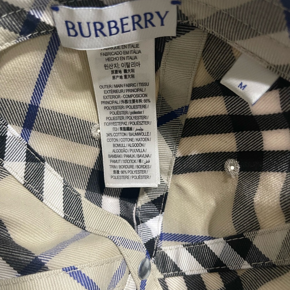 Burberry Checkered Shirt